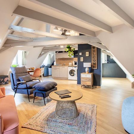 Duplex Atypique Au Coeur De Mulhouse Apartment Ngoại thất bức ảnh